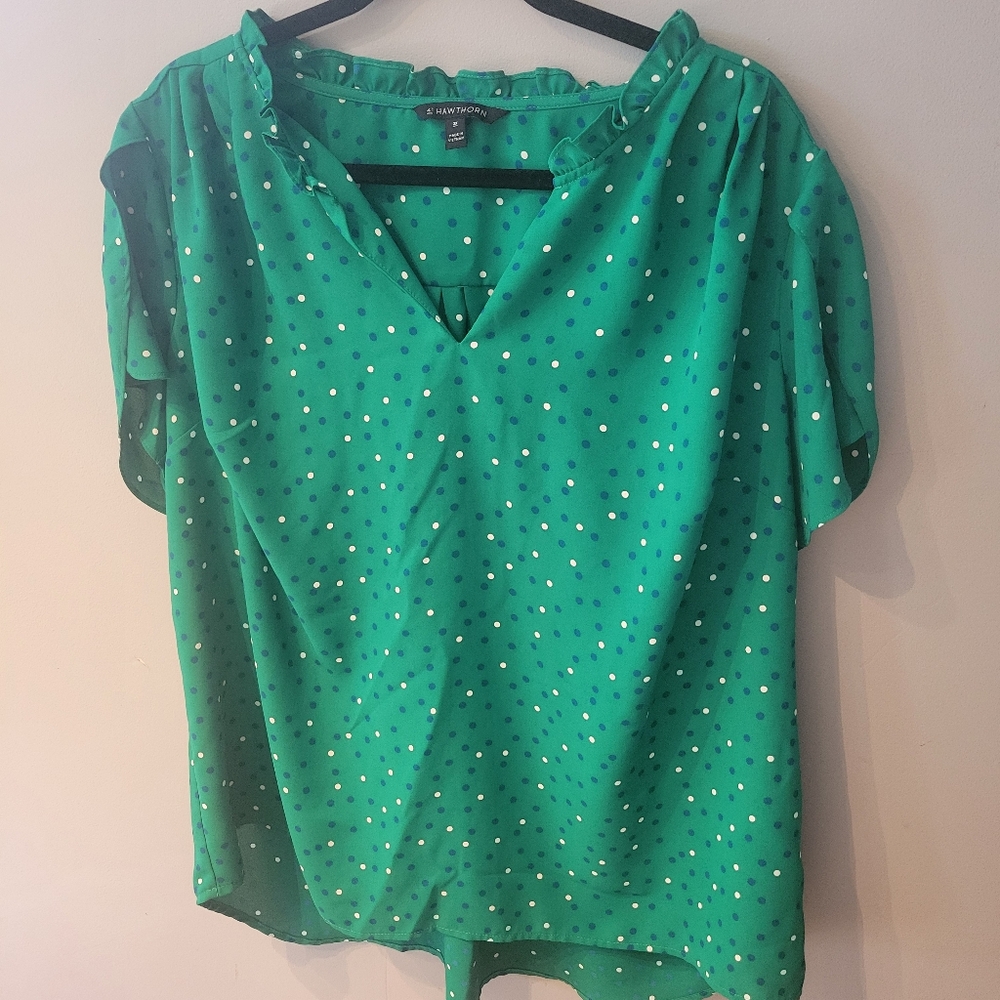 Plus size dressy top